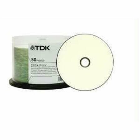 TDK Cd-R Bulk 80 Min 52X White Spindle TD478411